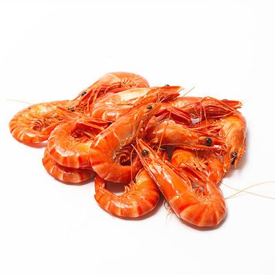 Prawne cooked prawns - Pete's Chop Shop